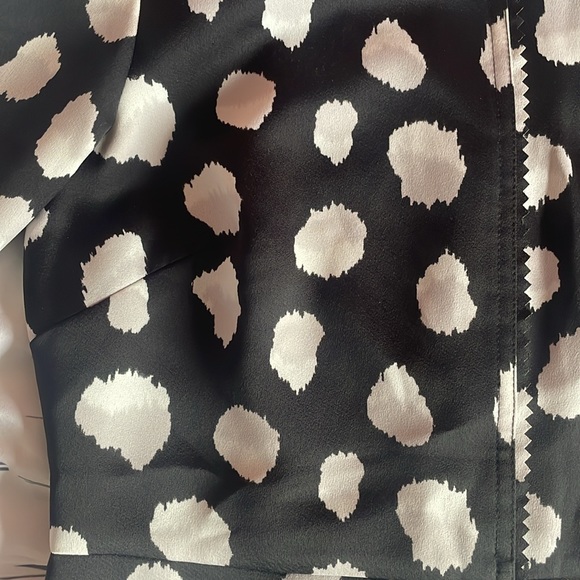 BANANA REPUBLIC  WOMEN’S BLACK WHITE DOT DRESS. SIZE 4 - Picture 3 of 5